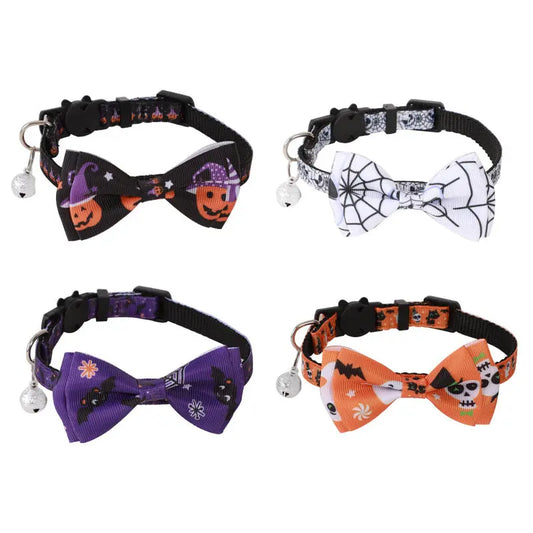 New Cat Collar for Halloween and Christmas StepbyStep