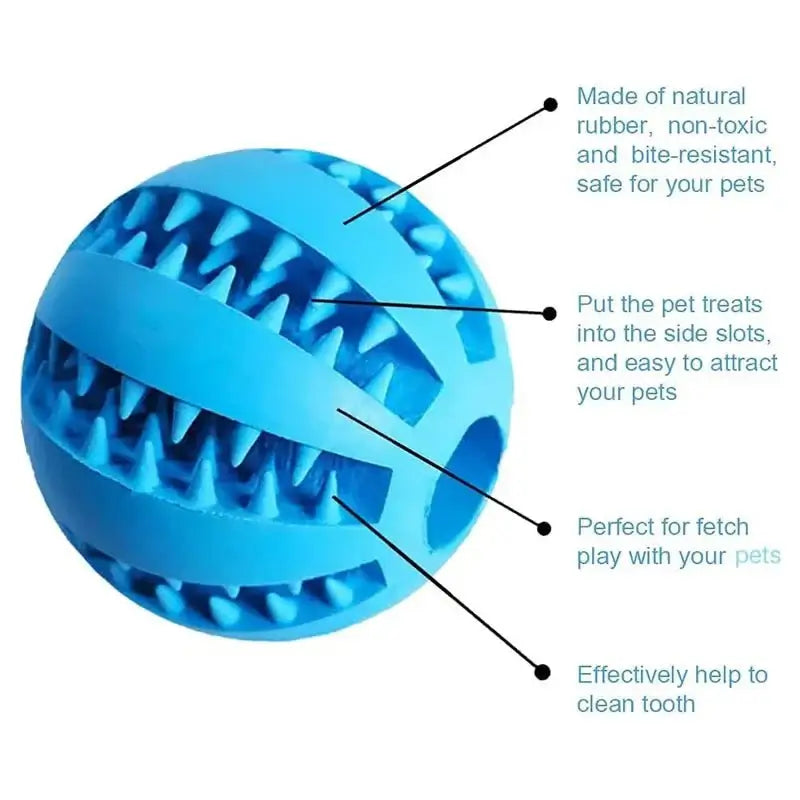 dog ball with holes