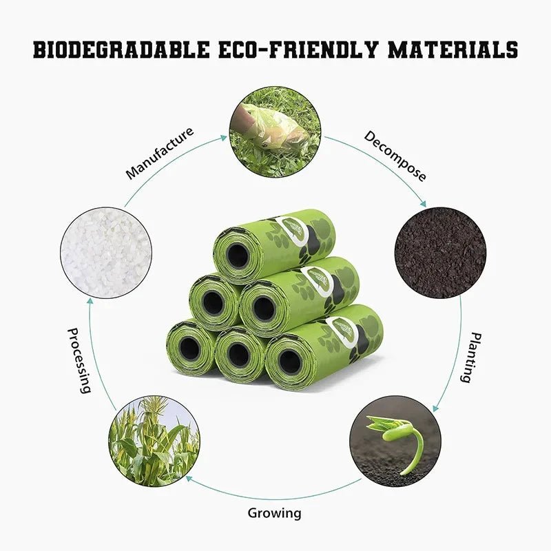 biodegradable pet waste bags