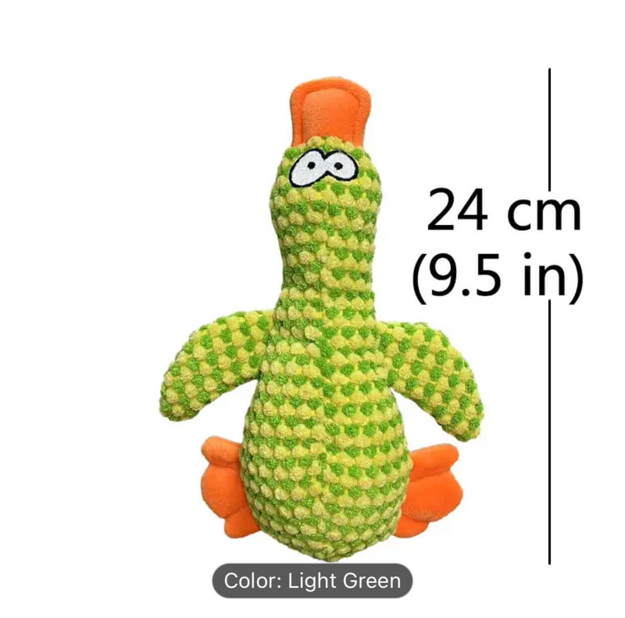 Sound Wild Goose Chew Teeth Cleaning Duck Squeak Toy for Puppy - StepbyStep