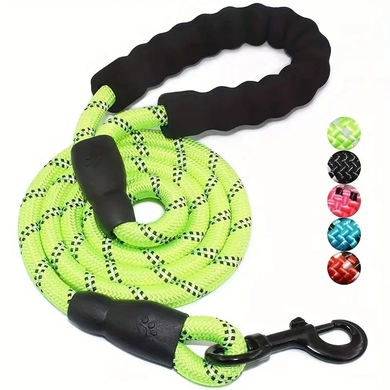 light green dog leash
