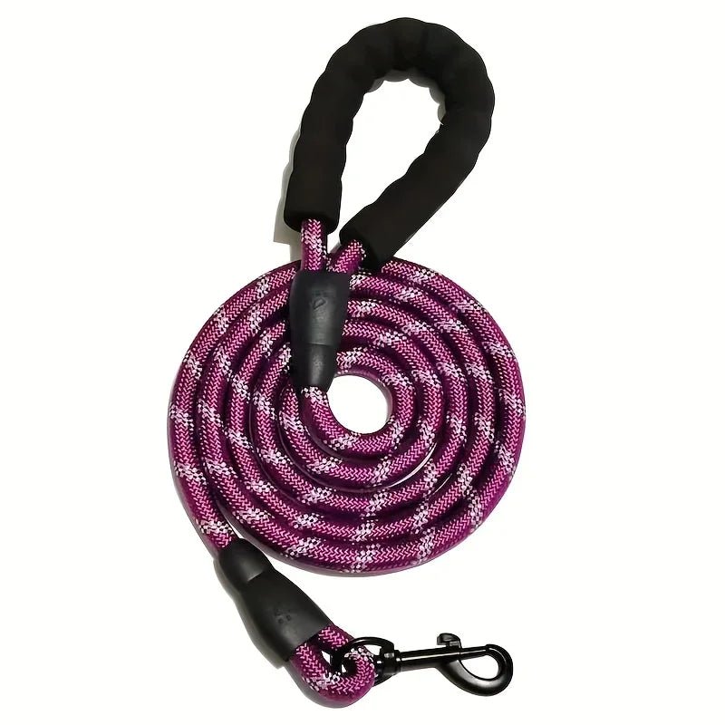 purple dog leash