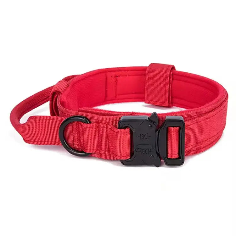 Durable Military Tactical Dog Collar StepbyStep