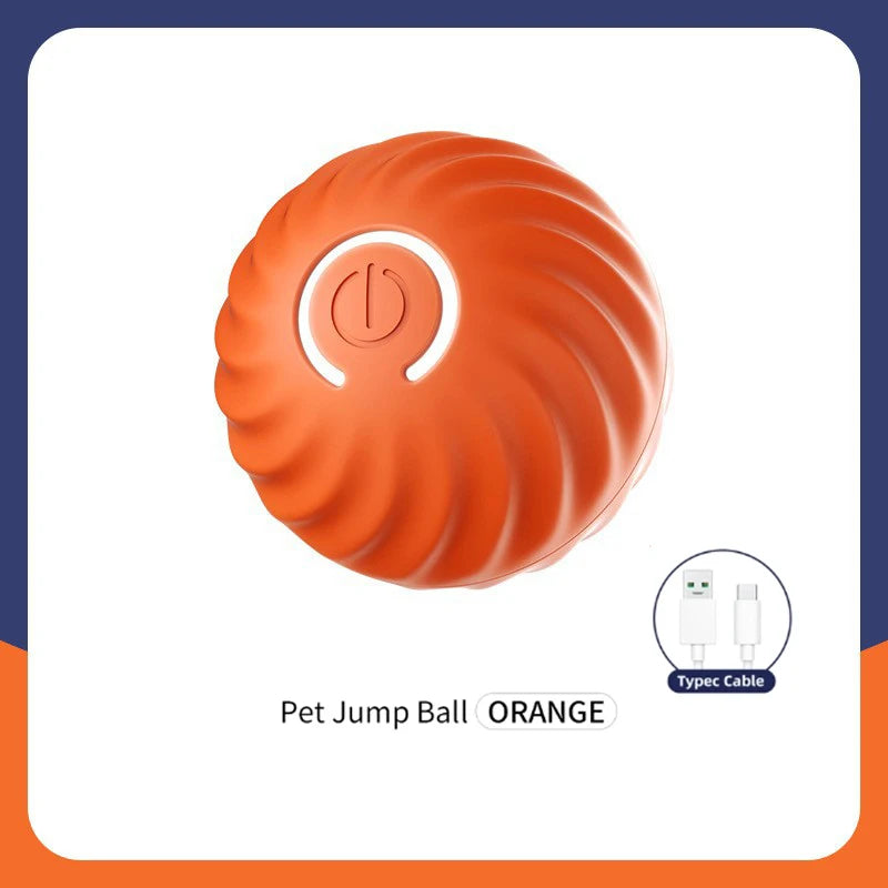 rolling ball dog