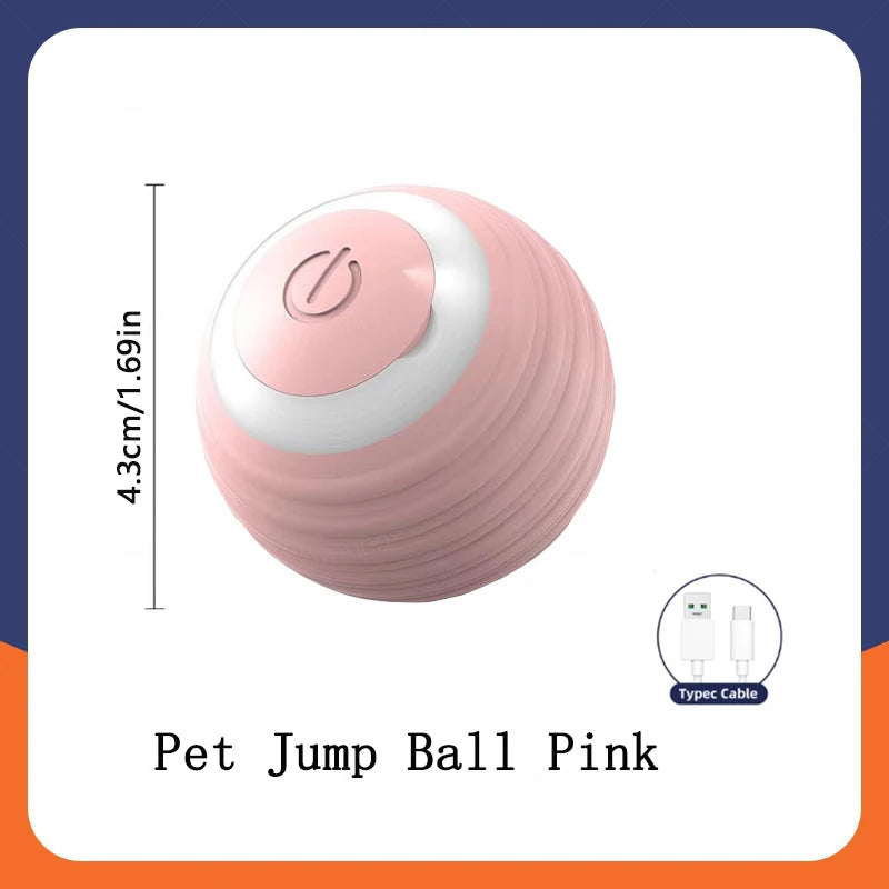 Pink pet ball for dogs