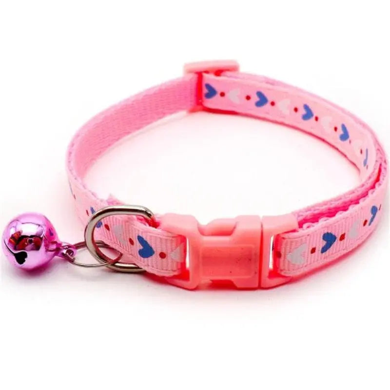 little pink dog collars
