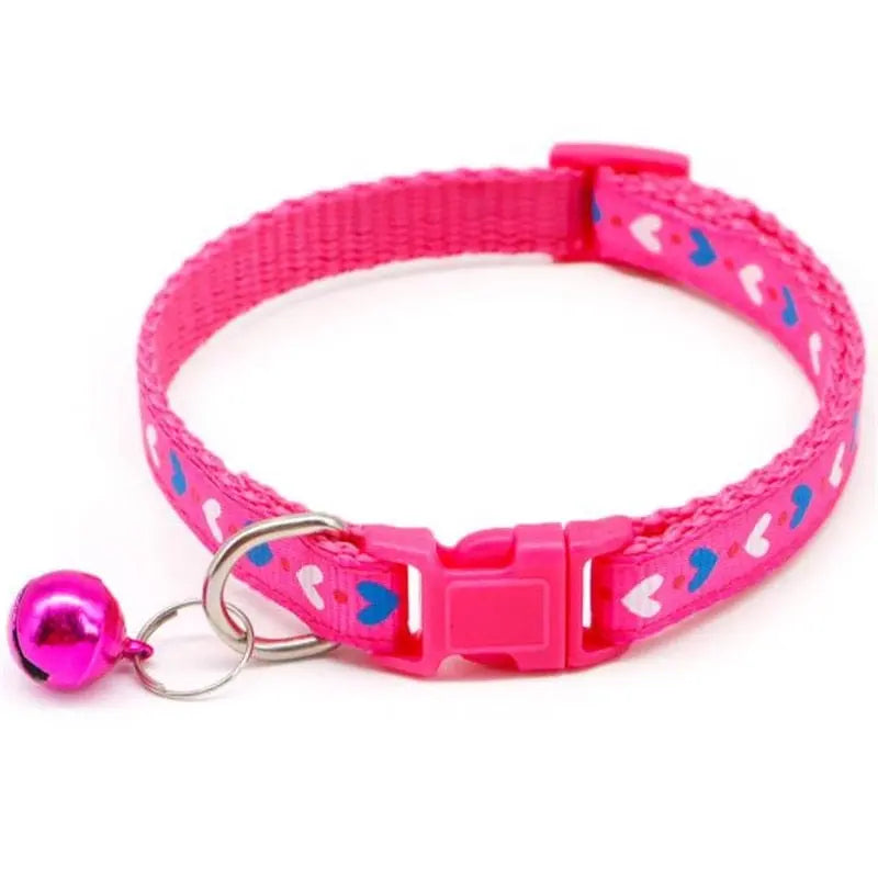 pink spiked dog collar